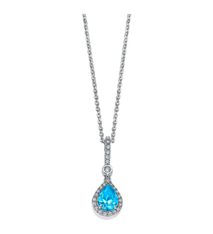 LOTUS SILVER SILVER NECKLACE LP1592-1/3