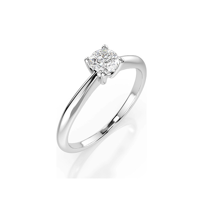 Cara пръстен с диамант 0.30 ct GIA сертификат – ЗЛАТНО БИЖУ 14К K101-10021W(4.2)/14K