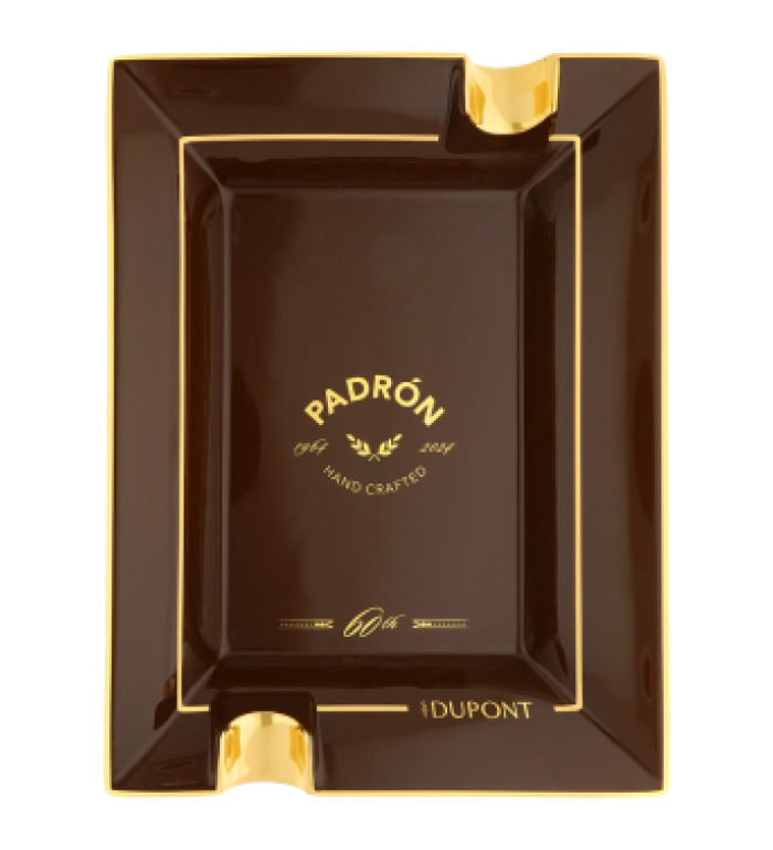 Пепелник S.T.Dupont Ashtray Porcelain Padron Brown 6114