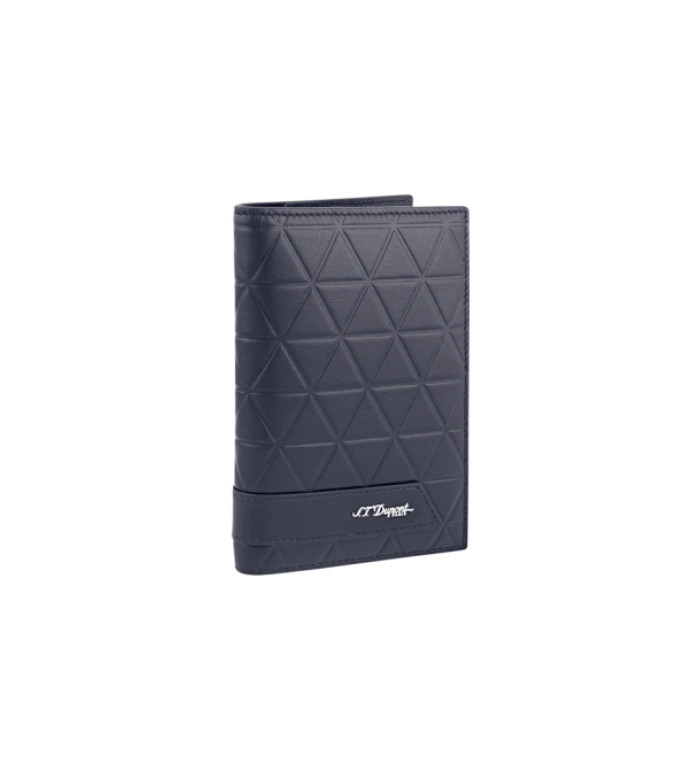 Портфейл S.T.Dupont FIREHEAD BLUE VERTICAL WALLET WITH 4 CARD SLOTS 161612