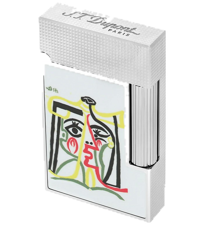 ЗАПАЛАКА S.T.DUPONT LINE 2 PICASSO WHITE LIMITED EDITION C16001