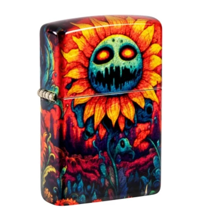 Запалка Zippo - Spooky Sunflower Design