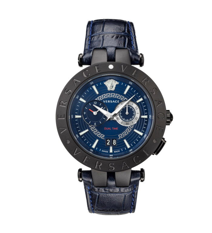 VERSACE V-RACE 46MM MEN'S WATCH VEBV00419