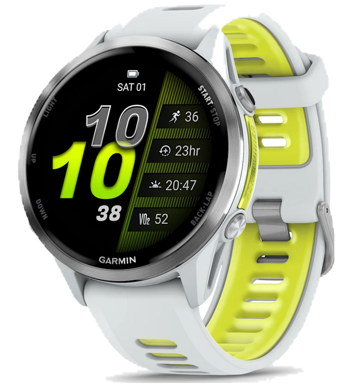 СМАРТ ЧАСОВНИК GARMIN FORERUNNER 970 TITANIUM WHITESTONE 47 ММ 010-02969-11