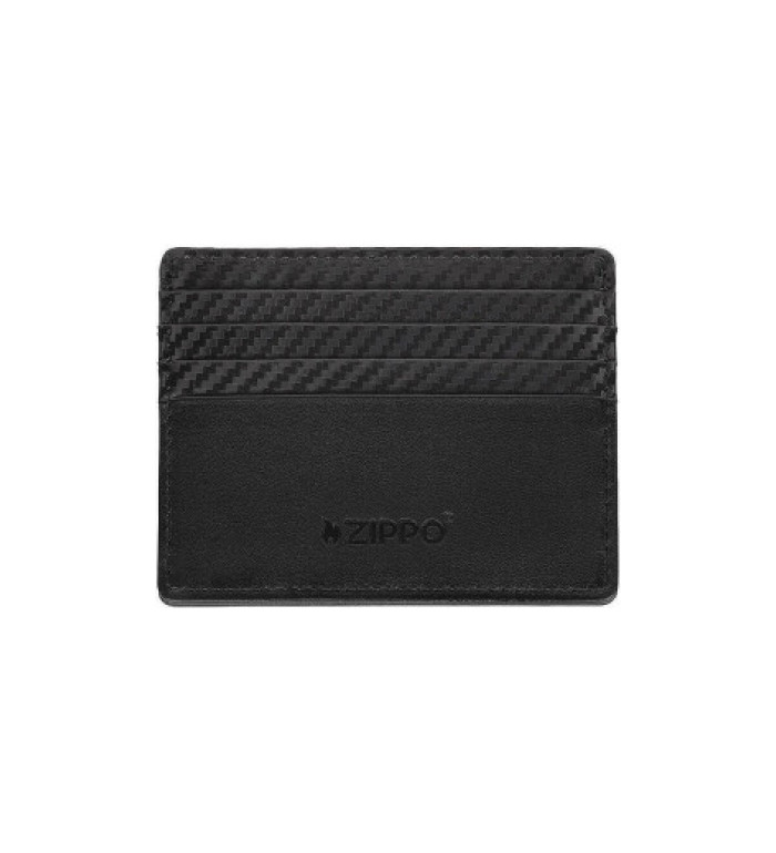 Калъф за карти и документи Zippo - Carbon, Rfid защита, черен