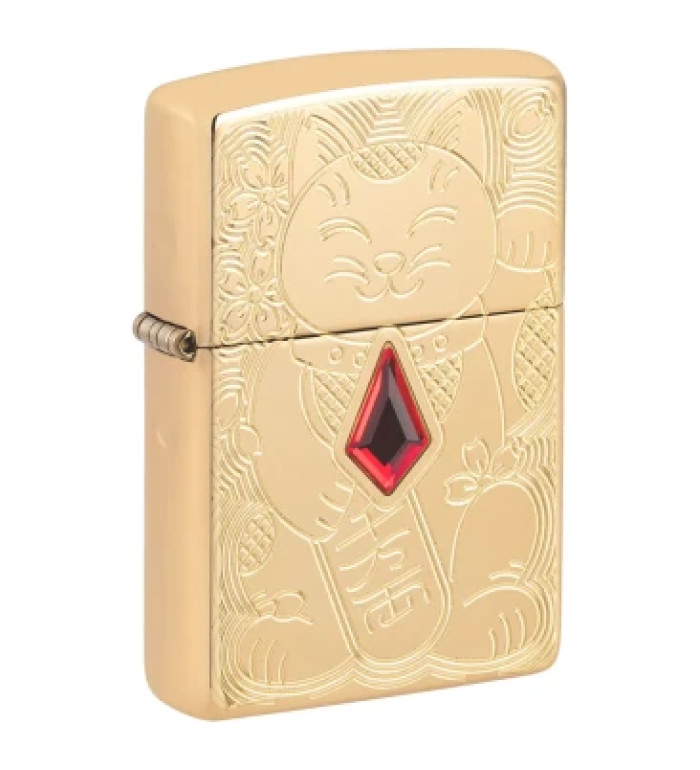 Запалка Zippo - Armor® Lucky Cat Design