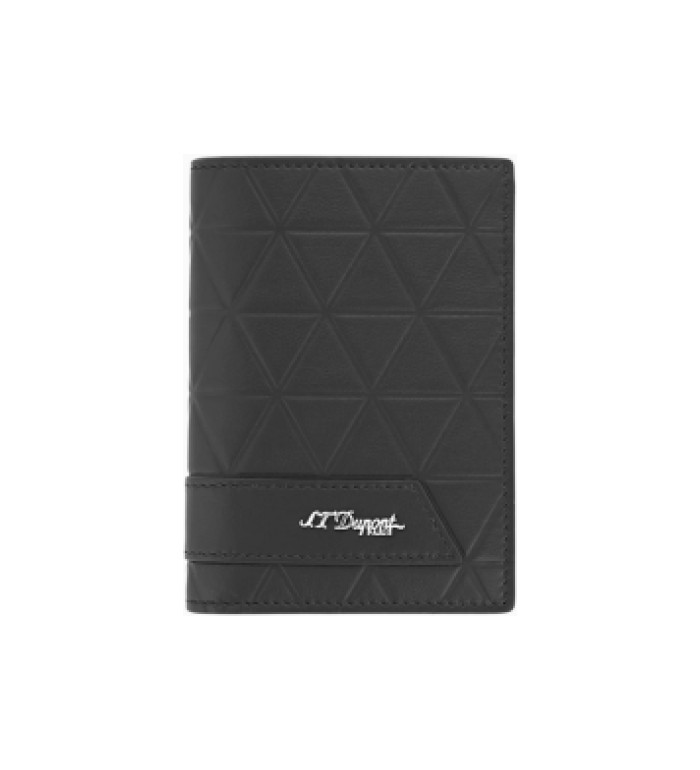 ПОРТФЕЙЛ S.T.DUPONT FIREHEAD  BLACK WITH COIN POCKET 161111