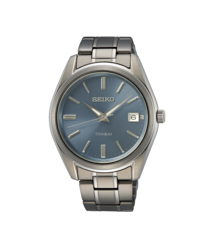 SEIKO CLASSIC TITAN  40MM MEN'S WATCH SUR371P1