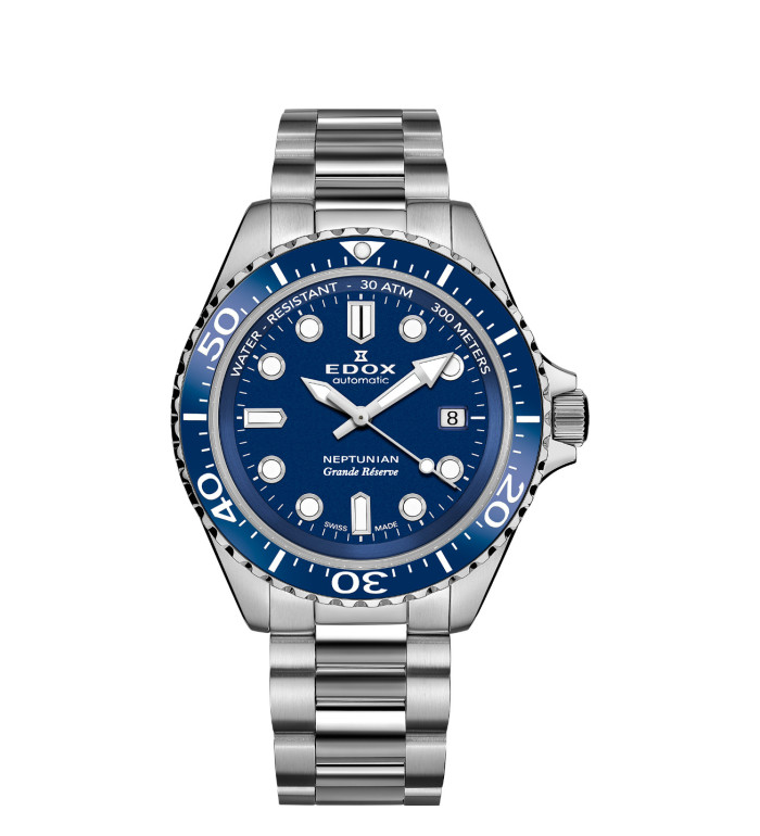 Edox Neptunian Grande Réserve Date Automatic 80801 3BUM Buin