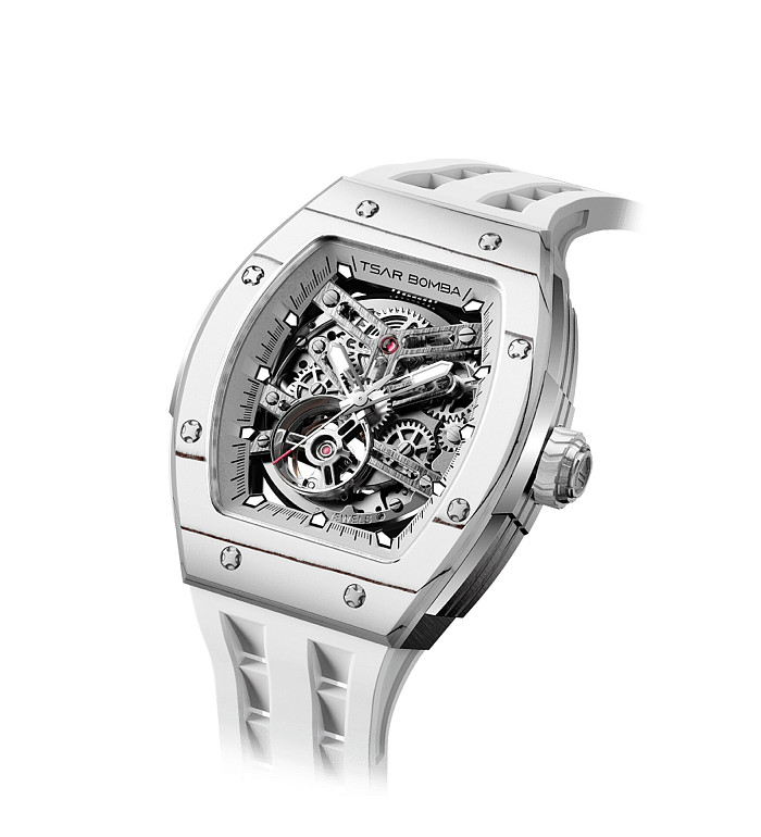 TSAR BOMBA T-Elemental Carbon Fiber Elegant White TB8228CF-04