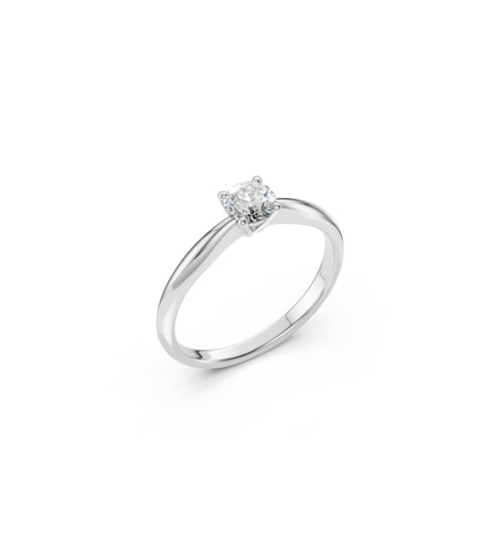 CARA Златен пръстен с диамант 0.50 ct GIA сертификат K101-10021W