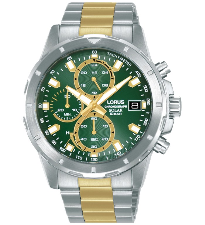 ЧАСОВНИК LORUS SOLAR CHRONO RZ605AX9
