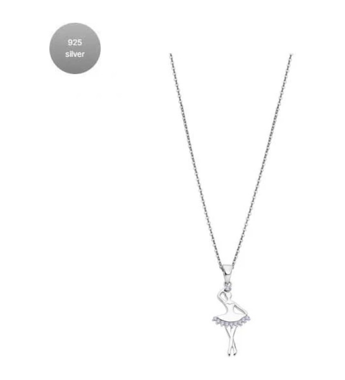 LOTUS SILVER JOYAS SILVER NECKLACE LP3072-1/1