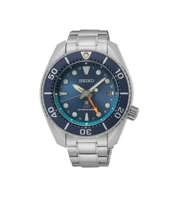 SEIKO PROSPEX SOLAR GMT 45MM MEN'S WATCH SFK001J1