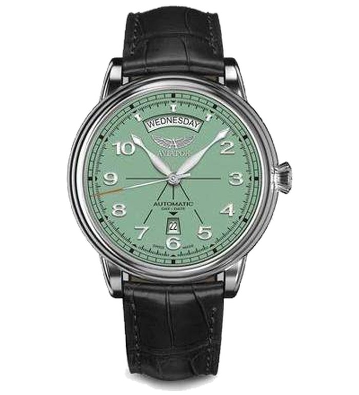 ЧАСОВНИК AVIATOR DOUGLAS DAY-DATE 45MM V.3.44.0.403.4