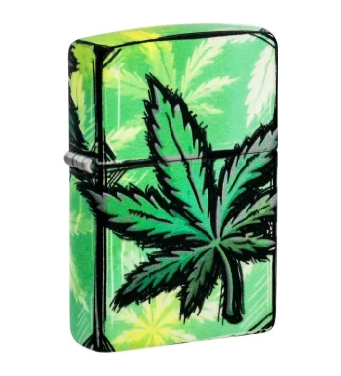 Запалка Zippo - Glowing Leaves Design
