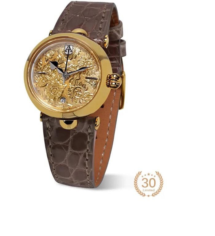 Часовник ALEXANDER SHOROKHOFF SHAR 25MM LIMITED EDITION 30PIECES AS.SH05-1Y