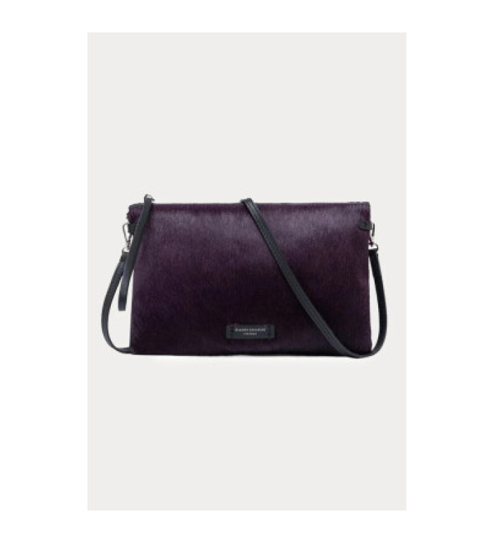 Дамска чанта, естествена кожа-ръчна изработка Gianni Chiarini Hermy 3905 Plum