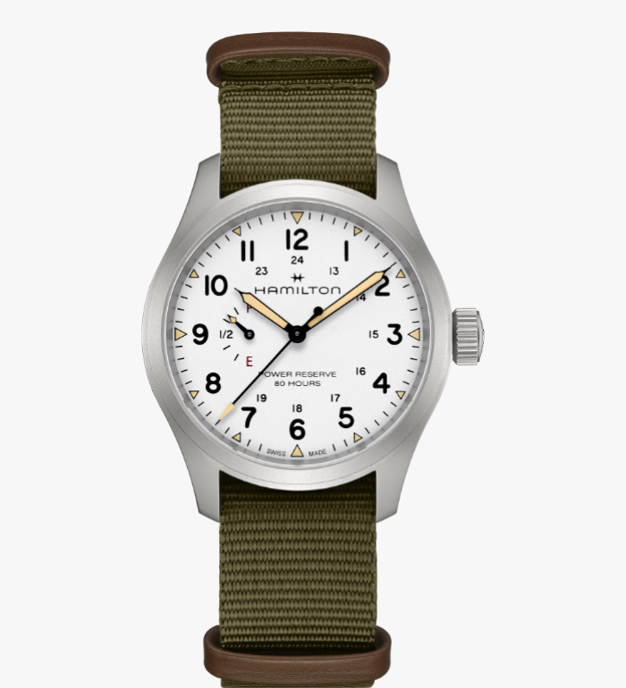 HAMILTON KHAKI FIELD MECHANICAL POWER RESERVE 40MM H69509910